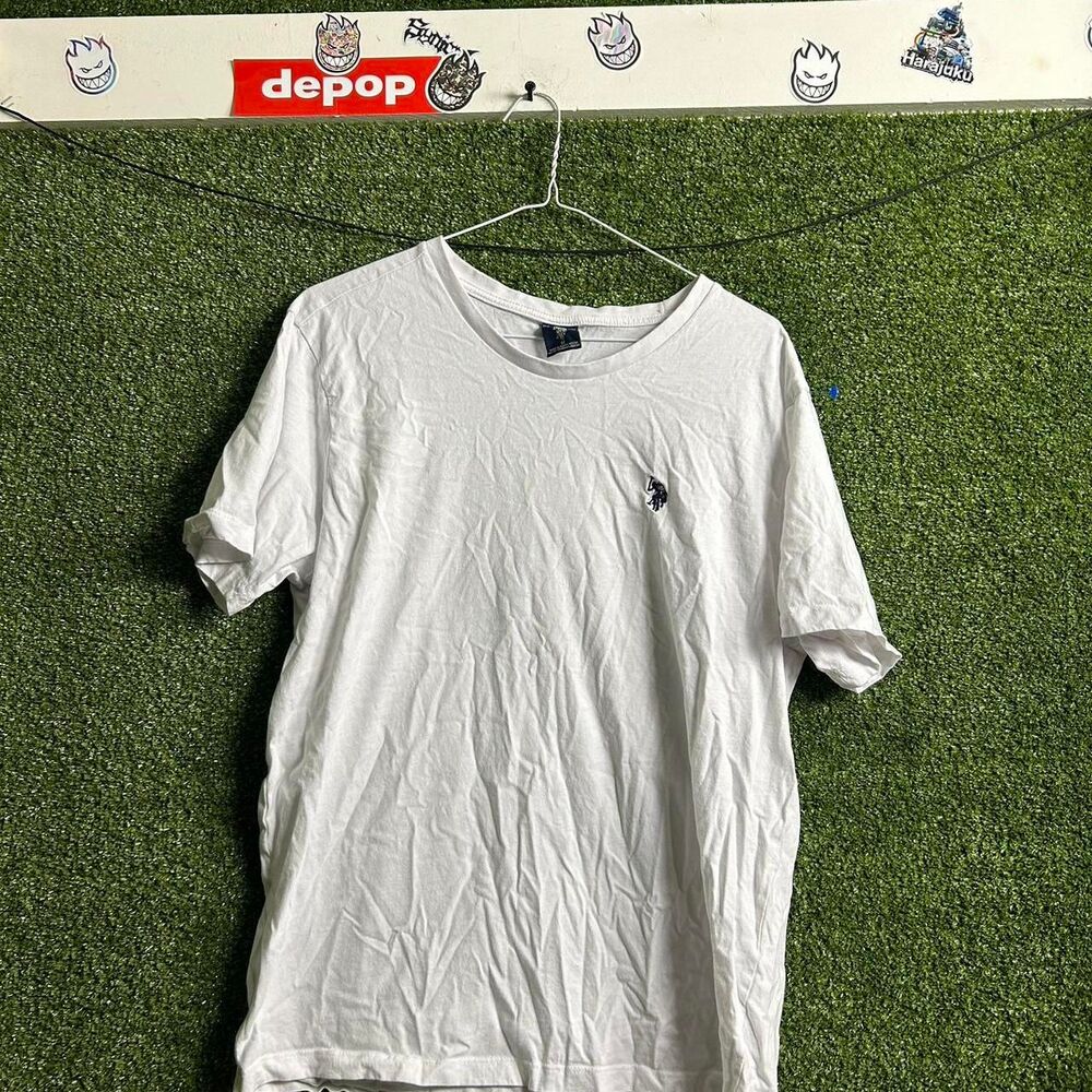 Us-polo-assn Men's White T-shirt